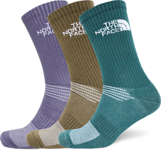 The North Face Multi Sport Cush Crew Sock 3P Purple XS