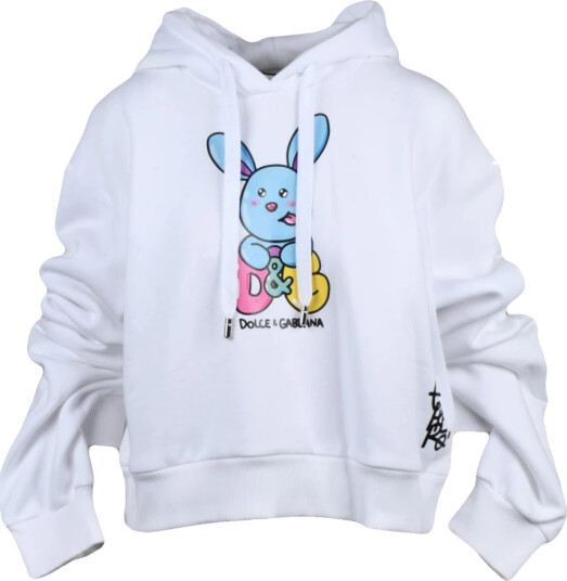 Dolce & Gabbana Dame Gensere & Hettegensere Hvit L,