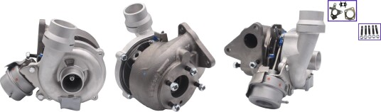 Turbolader TURBO MOTOR PA54399700070 Turbolader TURBO MOTOR PA54399700070