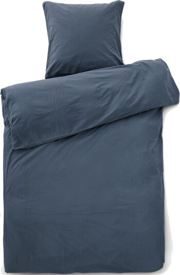 compliments Stone Bed Linen 140X200/50X70 Cm - Blue - 140X200;50X70CM