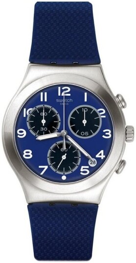 Swatch Herreklokke YCS594 Classic Blå/Gummi Ø40 mm Swatch Herreklokke YCS594 Classic Blå/Gummi Ø40 mm