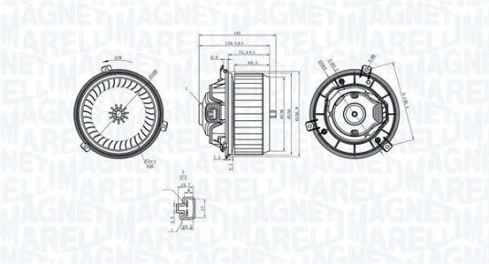 Kupévifte MAGNETI MARELLI 069412363010