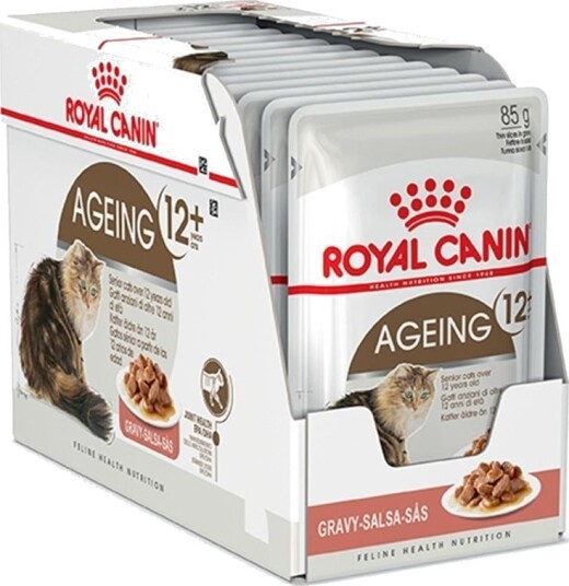 Royal Canin Våtfôr for eldre katter 12+ i saus 12 x 85 g