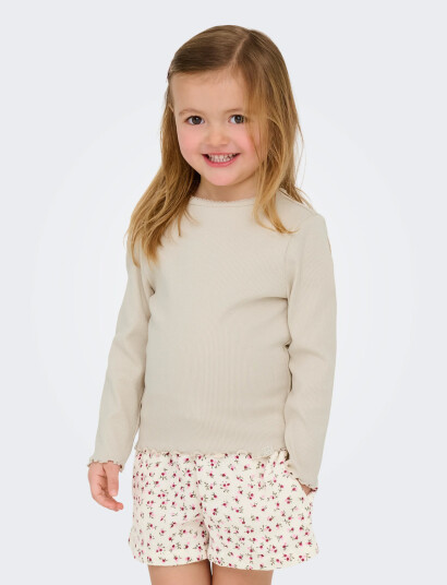 Kids Only Kmgtrinny Økologisk Genser til Småbarn - Cream - Størrelse 116
