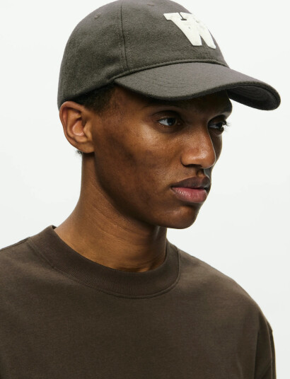 WOOD WOOD Wwaa Felt Patch Cap 25250 - Green - ONE SIZE