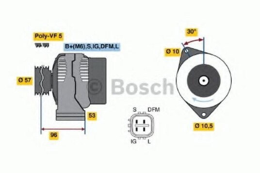 Dynamo BOSCH 0 986 049 221