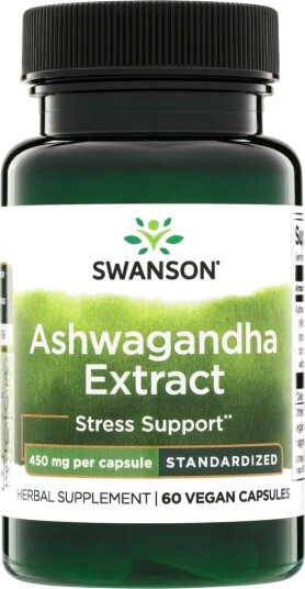 Ashwagandha ekstrakt 450 mg – 60 kapsler