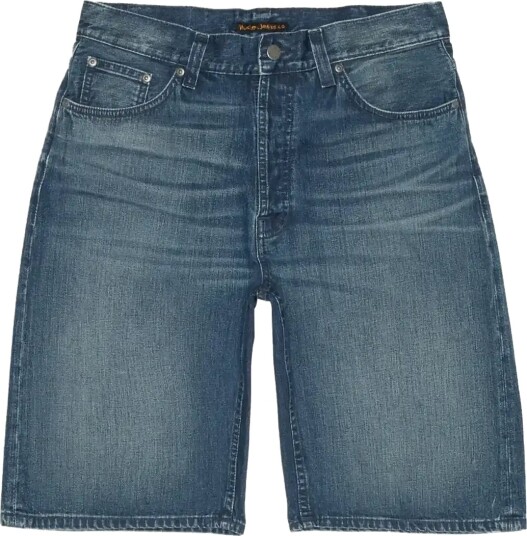 Nudie Jeans Zeb Denim Shorts Blue Painter Mid Blue Blue 30 Nudie Jeans Zeb Denim Shorts Blue Painter Mid Blue Blue 30