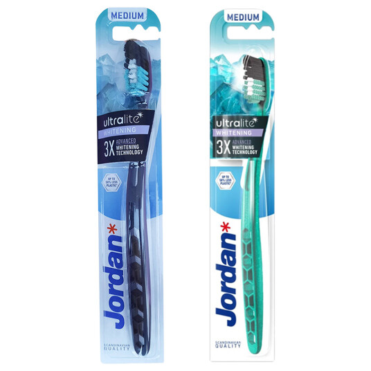 Jordan Whitening Tannbørste UltraLite Medium Jordan Whitening Tannbørste UltraLite Medium