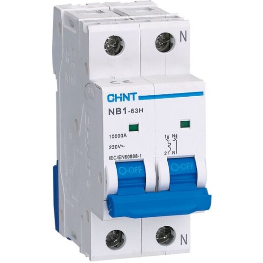 Chint Overbelastningsvern 2-Pol 25a 10ka