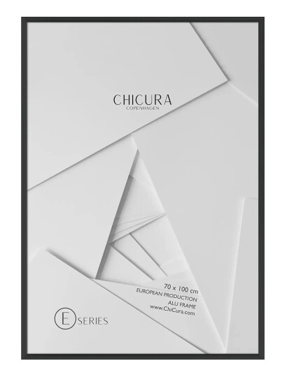 ChiCura Alu Frame E Black Acrylic Black 70X 100CM ChiCura Alu Frame E Black Acrylic Black 70X 100CM