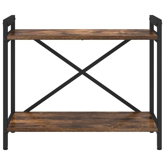 Bokhylle Røkt eik 60 x 30 x 48,5 cm Konstruert tre