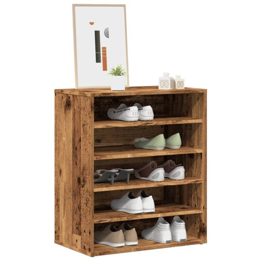 Skoskap gammelt tre 60x35x70 cm konstruert tre 8721158440532 Skoskap gammelt tre 60x35x70 cm konstruert tre 8721158440532