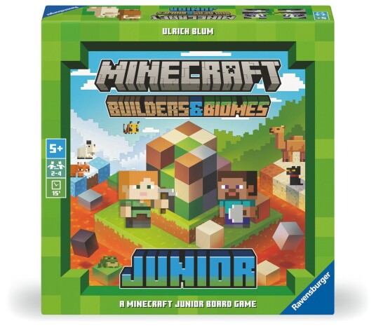 Ravensburger Minecraft Junior Brettspill for Barn 5+ år Ravensburger Minecraft Junior Brettspill for Barn 5+ år