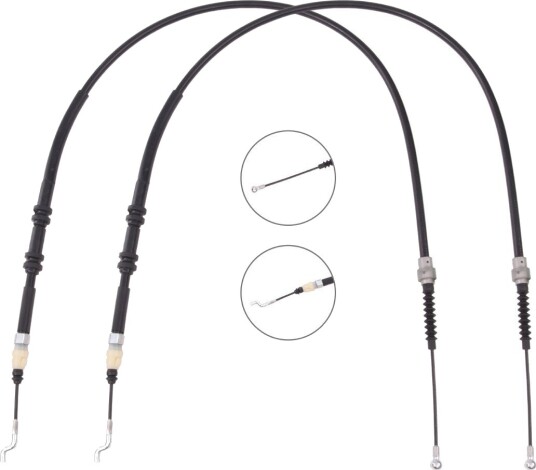 RIDEX 124C1176 Tautrekk håndbremse