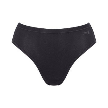 Sloggi Truser 3P GO Daily Cotton Tai Svart bomull X-Small Dame