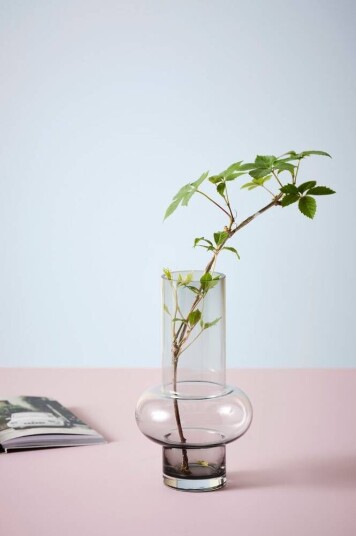 Jotex BULAN glassvase Grå 1596692-02-0 1596689-02-0