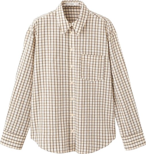 Mango Skjorte Shirt Cuackcua Brun