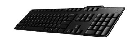 DELL KB813 Smartcard - tastatur - QWERTY - US International - svart Inn-enhet