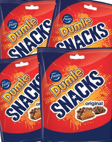 21stk Dumle Snacks Orginal   Hel Eske 2100 gram