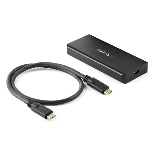 Startech M.2 NVMe PCIe SSD-kabinett USB-C 10Gbps IP67 Aluminium