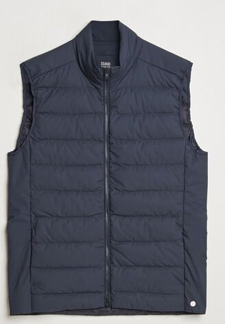 Scandinavian Edition Ratio III Down Padded Vest Midnight Blue