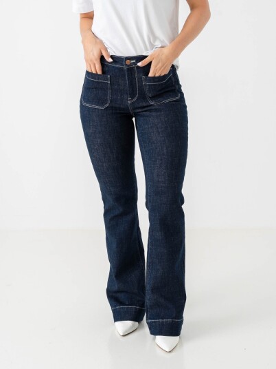 Wrangler Flare Navy 31 x 34