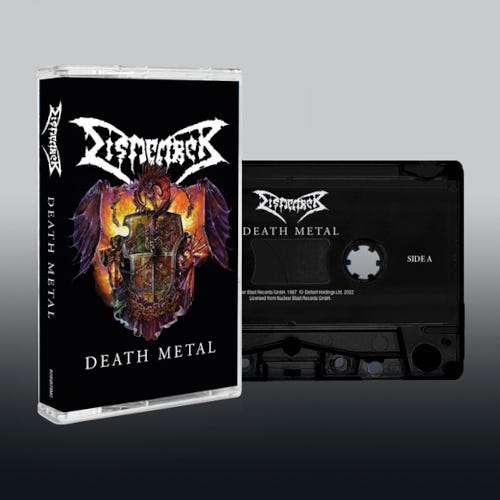 Dismember Death Metal Kassett Dismember Death Metal Kassett
