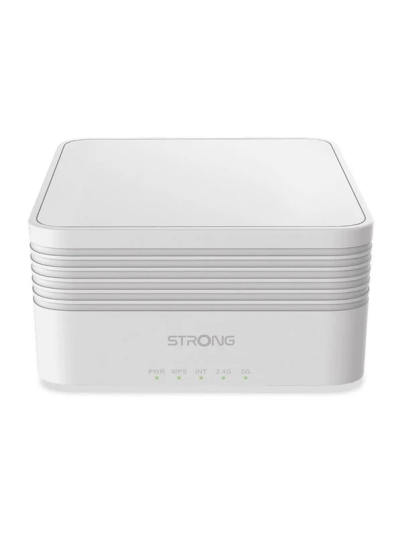 Strong Atria AX3000 Mesh Wi-Fi 6 Utvider for Raskt Internett Strong Atria AX3000 Mesh Wi-Fi 6 Utvider for Raskt Internett