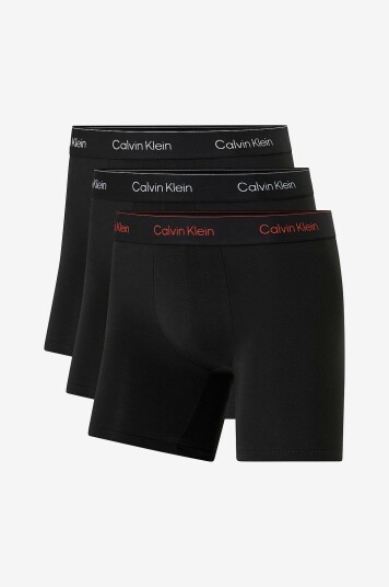 Calvin Klein Boksershorts Boxer Brief 3 pakning Svart