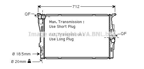 Radiator AVA Clever Choice BWA2292