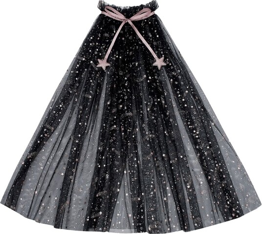 Mimi & Lula Cape - Ethel Tulle Witch - BLACK - One Size