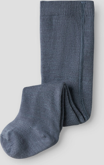 Name It Wak Wool Bland Pantyhose Solid Blå 86/92
