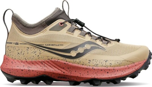 Saucony Women's Peregrine 13 ST 40.5, Desert/Umber Saucony Women's Peregrine 13 ST 40.5, Desert/Umber