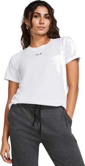 Under Armour Rival Core T skjorte Dame Hvit M