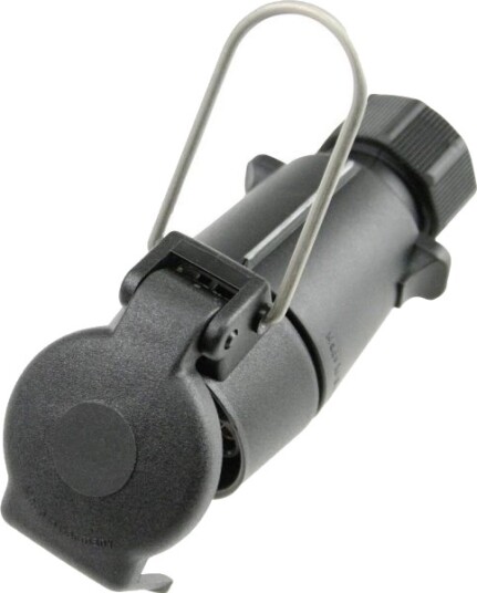 As Schwabe 60463 Tilhengerkontakt [Åpne Kabelender   Kontaktuttak 7 Polet Type S] Plast