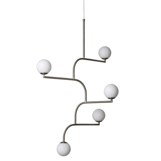 Pholc MOBIL 100 Taklampe Nikkel/Opal Pholc MOBIL 100 Taklampe Nikkel/Opal