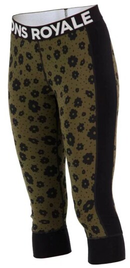 Mons Royale Cascade Flex 200 Legging Wdark olive M