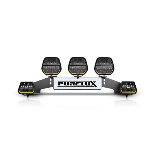 Ekstralyspakke PURELUX WRC 22 564W / 36 000 lm Svart