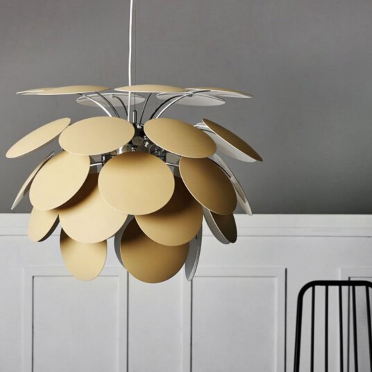 Discoco Taklampe Ø132 Matt Beige Marset Plast Discoco Taklampe Ø132 Matt Beige Marset Plast