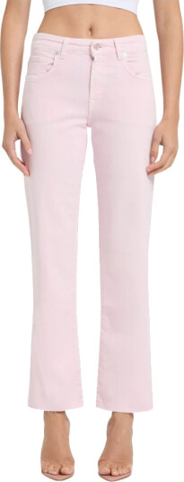 7 For All Mankind Dame Jeans Rosa W29,