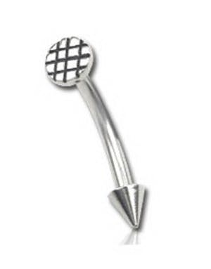 Utgått Hammer Spike 1.2 x 8 mm Øyenbrynspiercing