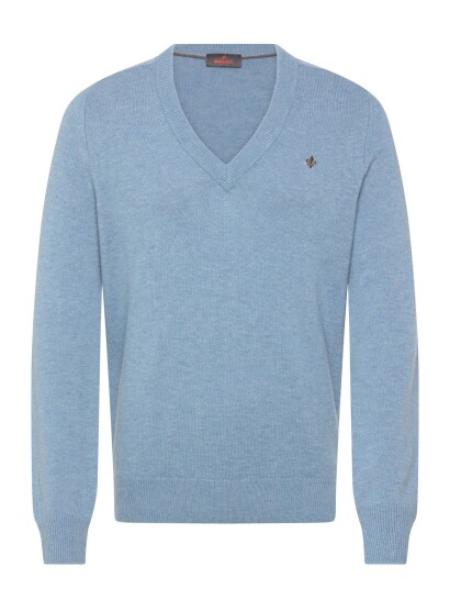 Morris Hertford Vneck Blue XS Morris Hertford Vneck Blue XS