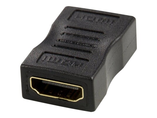 Deltaco HDMI-adapter 19-pin Hunn til Hunn Svart