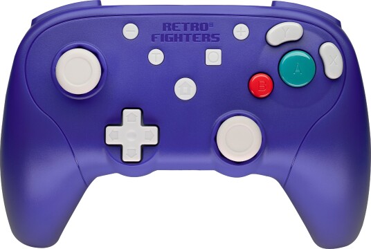 Retro Fighters BattlerGC Trådløs Kontroller GameCube/Nintendo Switch/PC Lilla