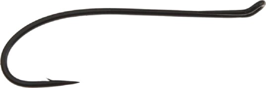 Ahrex Hooks Hr410 Tying Single #10 8pk Singel Fluebindekrok Med Tapert Øye