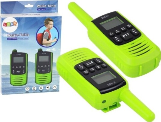 Leantoys Walkie-Talkies Green Range 3 Km Kommunikasjonsgadget Leantoys Walkie-Talkies Green Range 3 Km Kommunikasjonsgadget