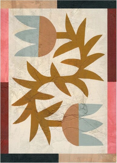Paper Collective Azahares poster 30x40 cm