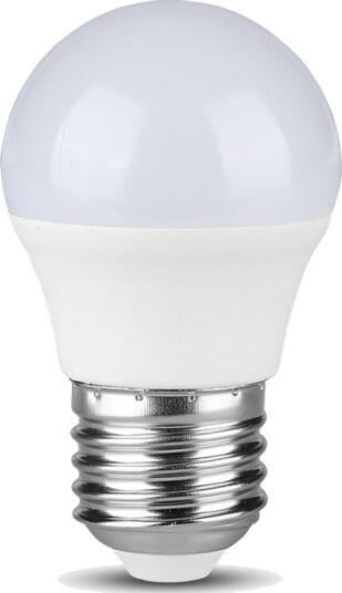 V Tac 6,5W E27 LED pære G45 kronepære 230V Kulør : Varm V Tac 6,5W E27 LED pære G45 kronepære 230V Kulør : Varm
