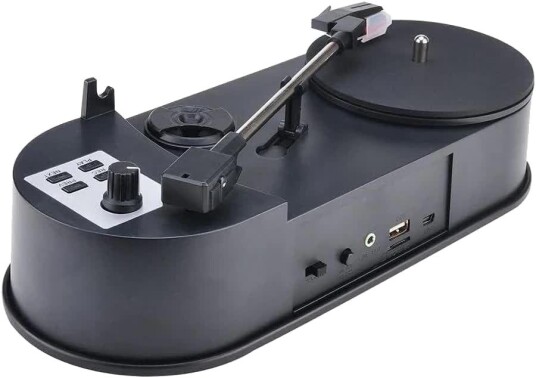Ezcap Vinyl til MP3-konverter – 33/45 RPM, inkl. USB og SD